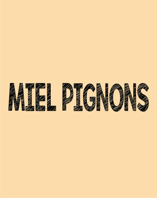 Miel / Pignons - 500ml